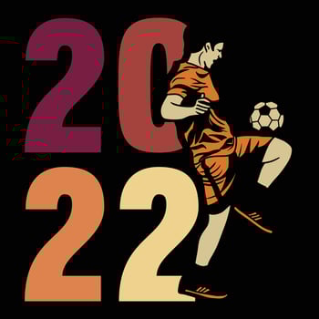 Football t shirt design vector