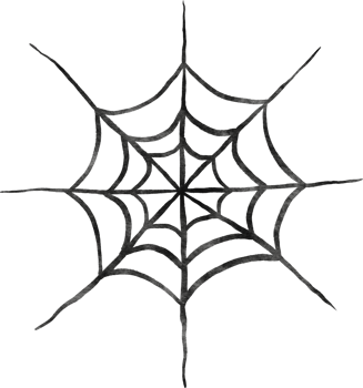 Halloween Spider Web png