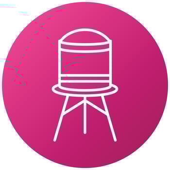 Water Tank Icon Style vector