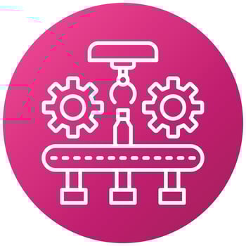 Manufacture Icon Style vector