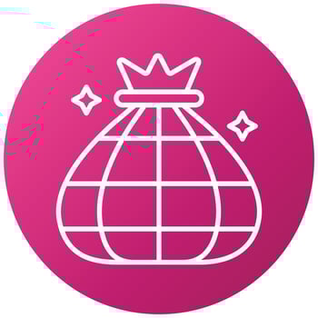 Crab Net Icon Style vector