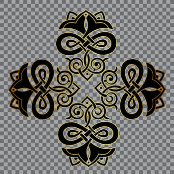 damask vintage baroque scroll ornament swirl. Victorian monogram heraldic shield swirl.Retro floral leaf pattern border foliage antique  acanthus calligraphy engraved tattoo. Tile decor element vector