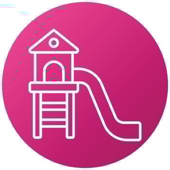 Spiral Slide Icon Style vector