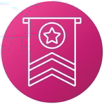Rank Icon Style vector