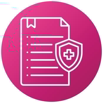 Health Plan Icon Style vector
