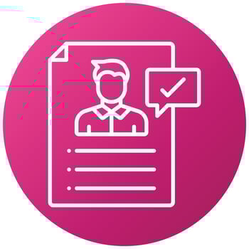 Hiring Manager Male Icon Style vector