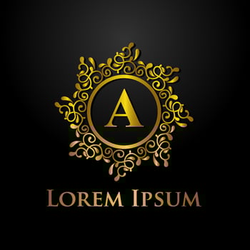 Luxury logo. Modern luxury logo. Luxury logo vector illustration. Logo template.