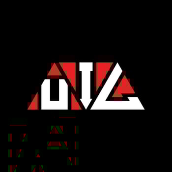 UIL triangle letter logo design with triangle shape. UIL triangle logo design monogram. UIL triangle vector logo template with red color. UIL triangular logo Simple, Elegant, and Luxurious Logo. UIL
