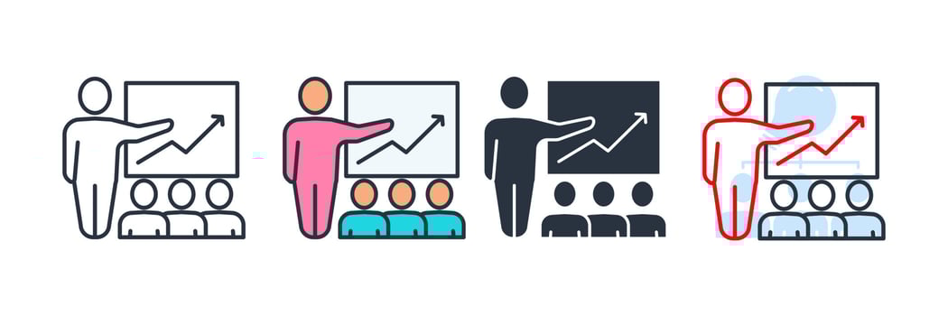raised hands icon logo vector illustration. hand up human symbol template for graphic and web design collection