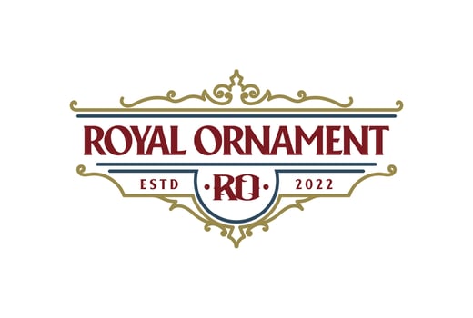 Vintage Border Frame Vintage Royal Crown Badge Emblem Stamp Label Logo Design Vector
