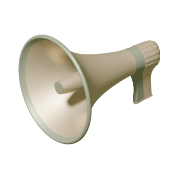 megaphone announcement news png