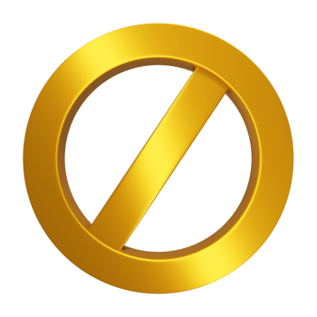 3D forbidden sign png