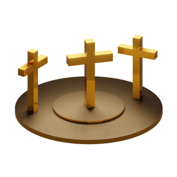 3d render of cross png
