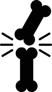 Arthritis Glyph Icon vector