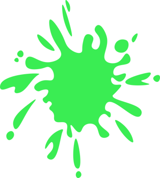 Beautiful colour paint splashes. Set of paint splashes. Vector illustration. Colorful splashes of paint collection,  Paint Splatter that is Hand Drawn png
