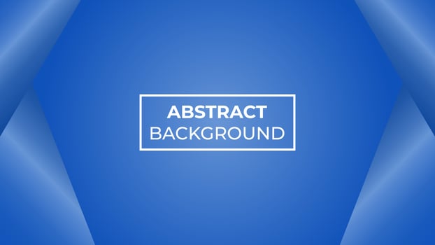 Abstract Background in light blue color with center angle, easy to edit vector