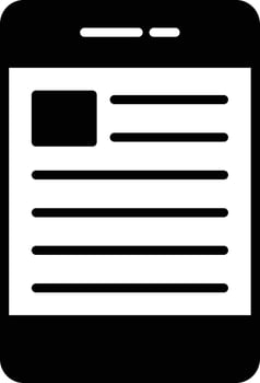Storytelling Glyph Icon vector