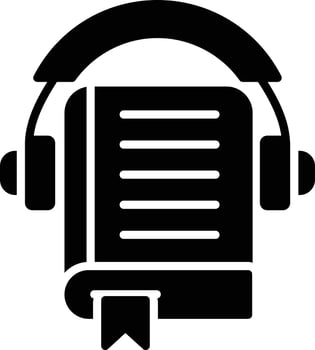 Ebook Glyph Icon vector