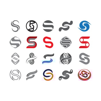 Business corporate S letter logo vector