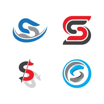 Business corporate S letter logo vector