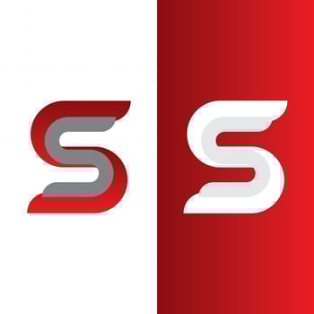 Business corporate S letter logo vector