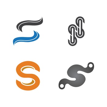 Business corporate S letter logo vector