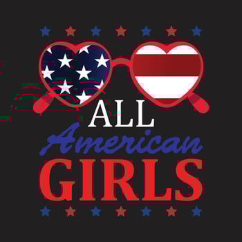 Independence day t shirts vector