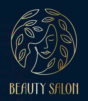 Vector Logo Design for Beauty Salon, Hair Salon, Wellness, Spa, Cosmetic