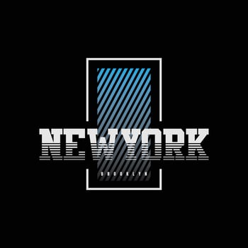New york urban t-shirt and apparel design vector