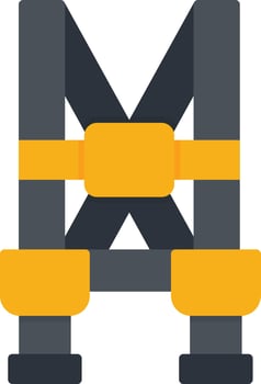 Harness Flat Icon vector