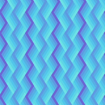 Seamless pattern striped blue diamond for fabric vector