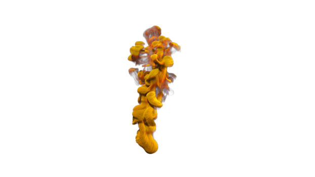 Colorful Smoke Explode PNG Design
