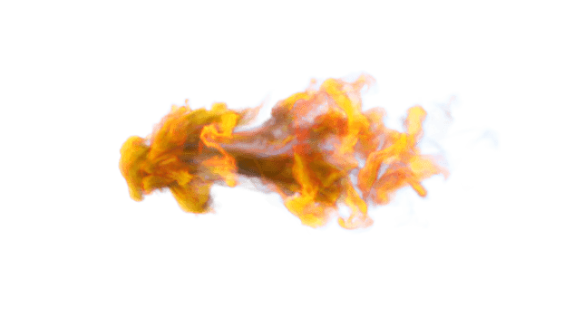 Colorful Smoke Explode PNG Design