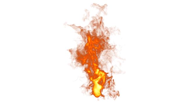 Fire Explode PNG Design