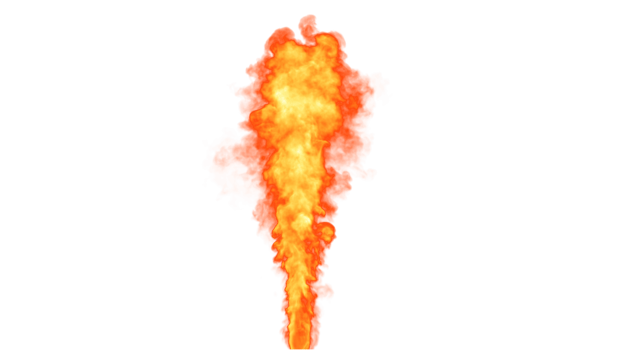 Fire Explode PNG Design