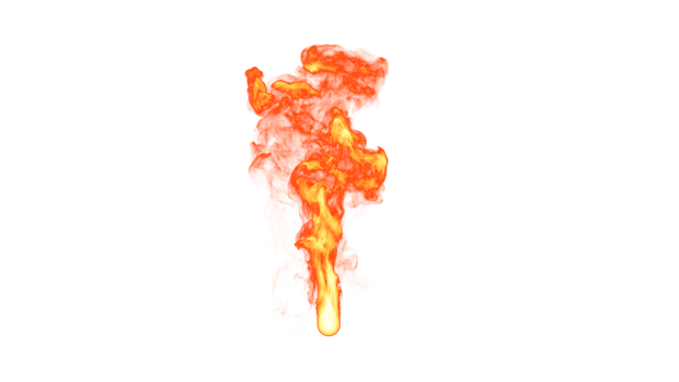 Fire Explode PNG Design