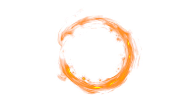 Fire Explode PNG Design