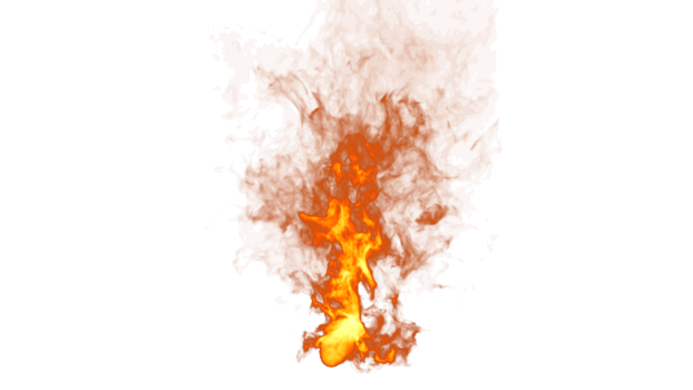 Fire Explode PNG Design