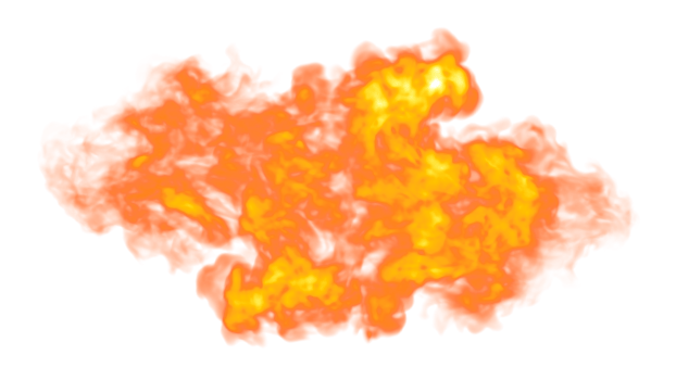 Fire Explode PNG Design