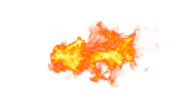 Fire Explode PNG Design