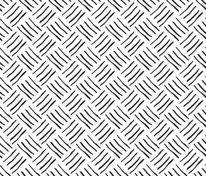 Vector Weaving basket seamless pattern. Decorative wooden textured background. Traditional woven natural matetial.