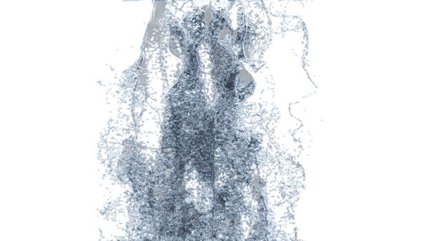 Waterfall Render 3D Design png