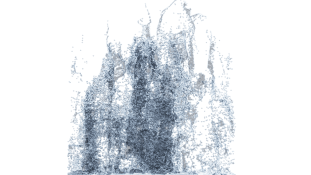 Waterfall Render 3D Design png