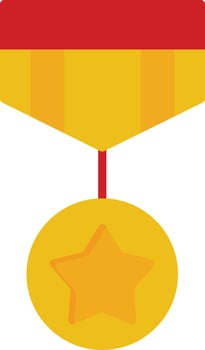 Medal Flat Icon vector
