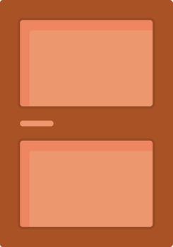Door Flat Icon vector