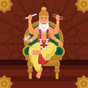 Happy Vishwakarma Puja Background vector