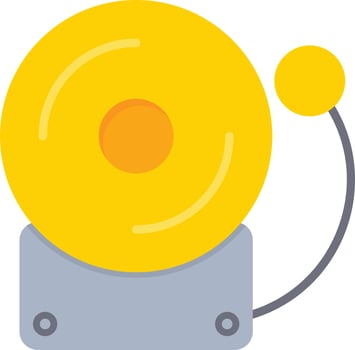 Ring Bell Flat Icon vector