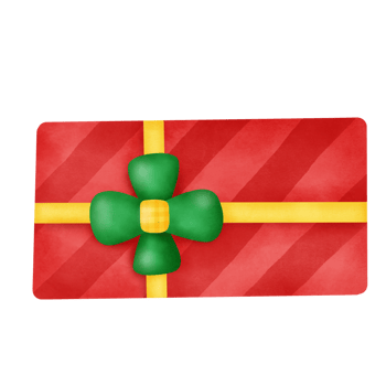 Christmas gift box png