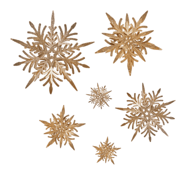 stars christmas decorations vintage isolated on white background with clipping path png