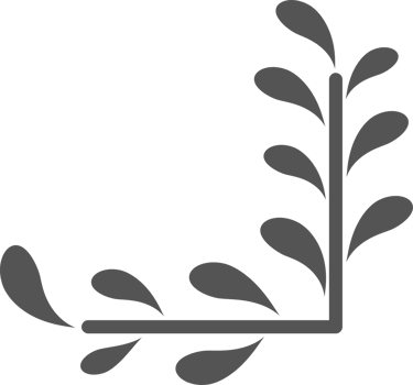 Floral corner shapes, Leaves border frame illustration png